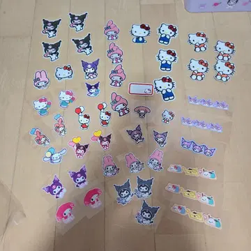 산리오 다리미 씰 와펜 세트 미사용