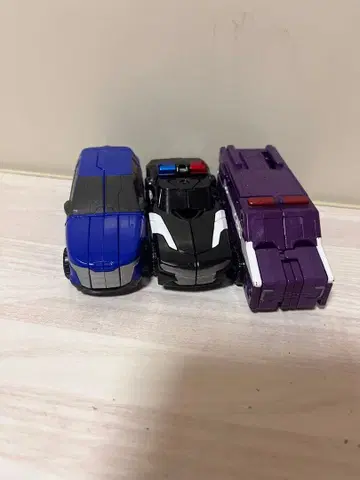 분붐저 분붐카 세트 3대