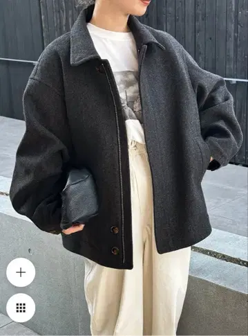 셀렉 모카 빅 실루엣 미들 코트