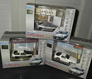 레어 이니셜 D 디오라마 모델 Vol.2 3대 세트!