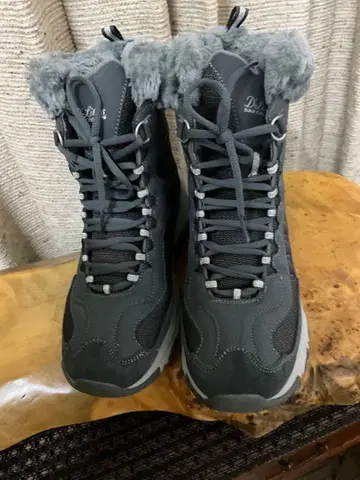 SKECHERS D'Lites 그레이 하이컷 부츠