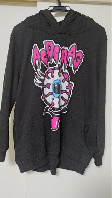 ACDC 눈알 후드티