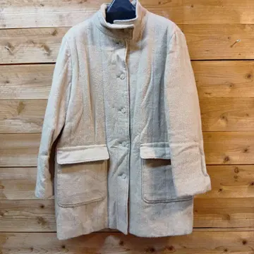 NINO CERRUTI 38 베이지 혼모 자켓 레나운