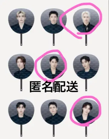 세븐틴 new 투어 부채 이미지 피켓 디노 민규 준