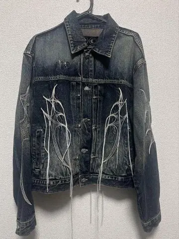 사그 클럽 데님 자켓 2 니키 착용 팬츠 세트