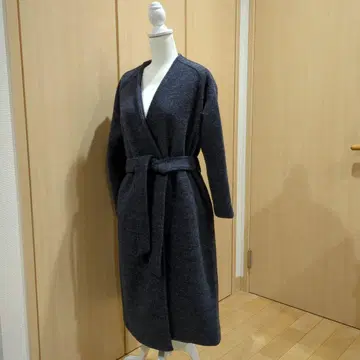 벨트 포함 롱 코트