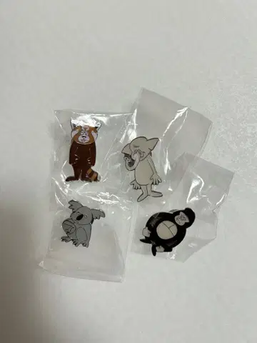 히가시야마 동물원 하나이 유스케 핀 배지 5종