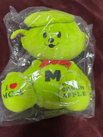 [ 미개봉 새상품 ] 메멜 미세스 그린애플 봉제 인형
