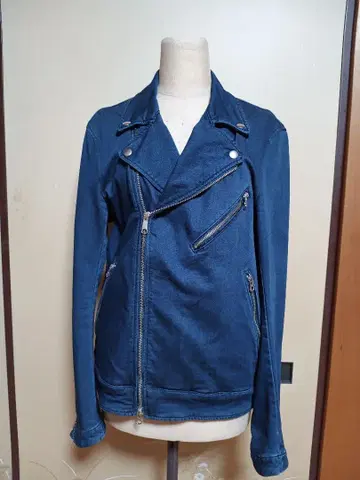 TAKEO KIKUCHI 라이더 자켓 데님 청바지 스트레치