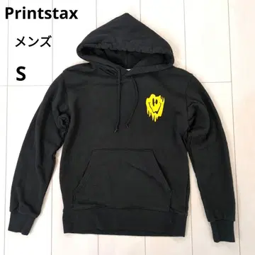 Printstax 후드티 남성용 S 사이즈 블랙