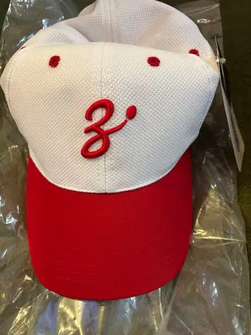 ZENAQ COOL MAX 캡 화이트/레드