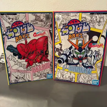 SD 건담 BB전사 뉴 건담, 사자비 2체 세트 레트로