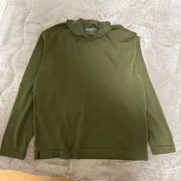 마가렛호웰 올리브 그린 울 터틀넥 니트 24AW