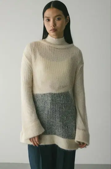 stylemixer 슈가 모헤어 루즈 니트