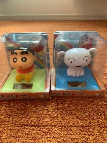 짱구는 못말려(크레용 신짱) 흔들흔들 솔라 스윙 2체 세트