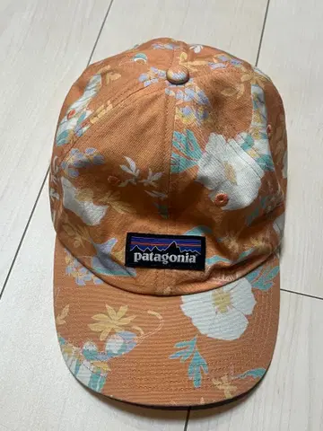 Patagonia 파타고니아 모자 캡 라이트 오렌지 꽃무늬