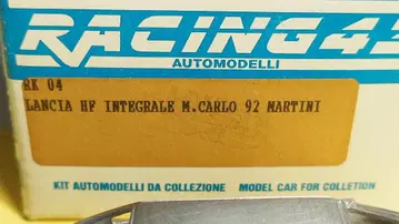 LANCIA HF INTEGRALE M.CARLO 92 MARTINI 조