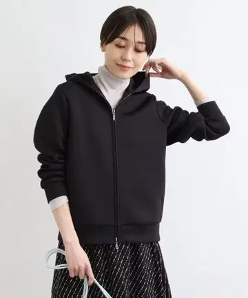 INDIVI [ 세탁 가능 / UV 케어 ] 종이 저지 후드티