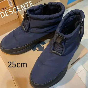 25cm 데상트 액티브 윈터 부츠 DESCENTE NAVY 네이비