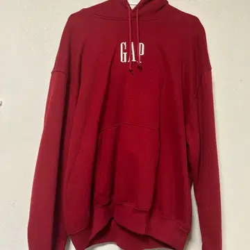 GAP 와인 레드 후드티