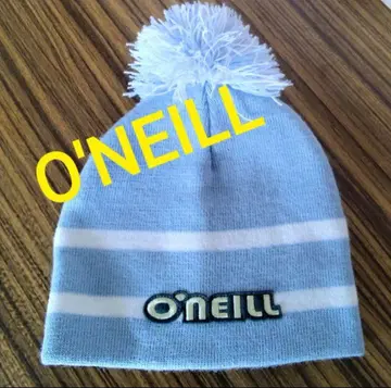 O'NEILL 스카이블루 폼폼 니트 모자