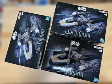 미사용 새상품 반다이 1/72 STAR WARS Y-WING 3개 세트