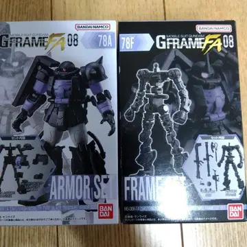 기동전사 건담 G 프레임 FA 08 고기동형 자크 II 검은 삼연성