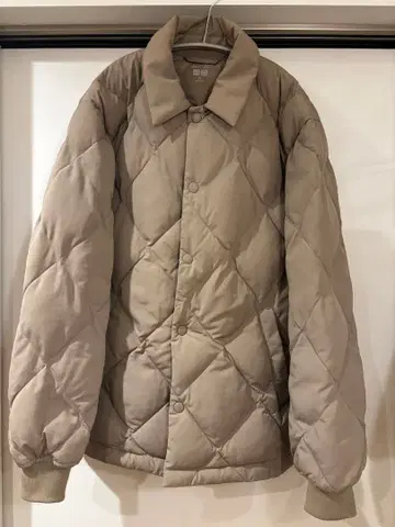 유니클로 퍼프테크 퀼팅 자켓