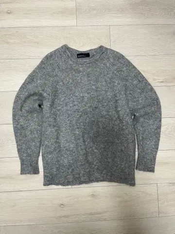 green label relaxing 모헤어 아제 크루넥 니트