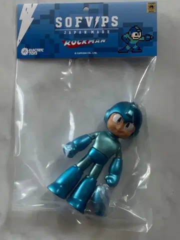 SOFVIPS 록맨 메탈릭 컬러 소프트 비닐