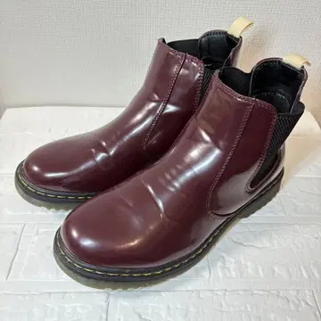 사이드 고어 부츠 러버 솔 25.5cm