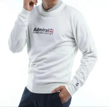 Admiral 어드미럴 골프 크루넥 니트 미사용 새상품 사이즈 L