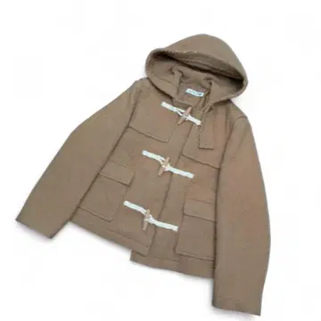 컨디션 최상 유니클로 JW 앤더슨 더플 코트 후드 M 숏 기장