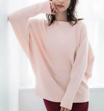 터틀넥 니트 풀오버