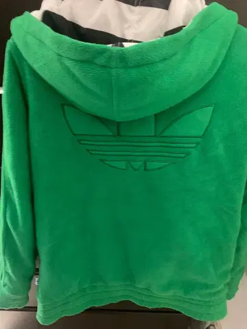 RODEOCROWNS adidas 콜라보 리버서블 아우터 그린 보더