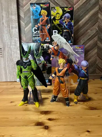 드래곤볼 제일복권 셀 트랭크스 오반 (미래) 손오공 (천사)