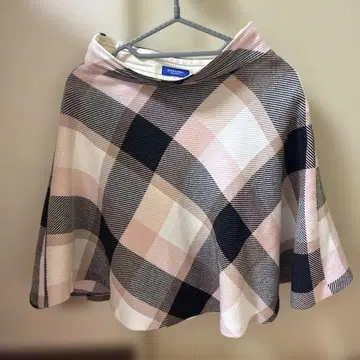 BLUE LABEL CRESTBRIDGE 체크 무늬 플레어 스커트 36