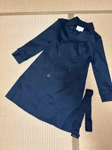 여성용 트렌치코트 스프링 코트 A라인 네이비 38 M