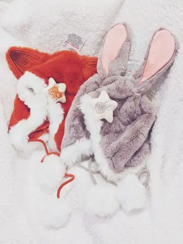 주토피아 팬캡 주디 닉 상하이 디즈니 한정판 2세트