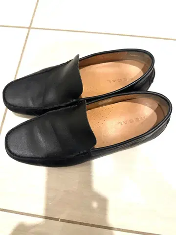 REGAL 블랙 슬립온 26.5cm 남성용