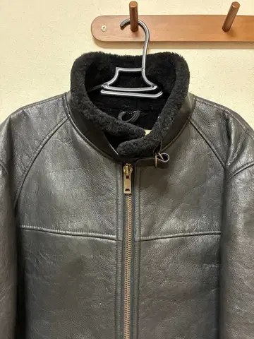 B-29 가죽 자켓 사이즈 38 천연 가죽