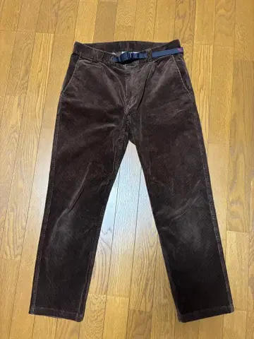 그라미치 x 어반 리서치 다크 브라운 코듀로이 팬츠 L