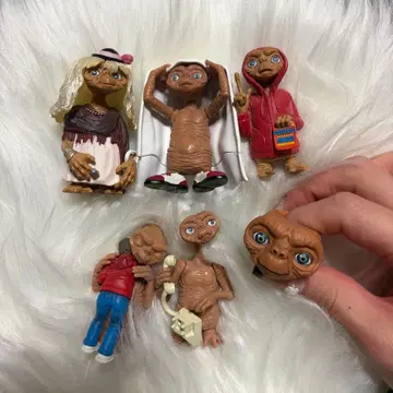 e.t. 명장면 컬렉션 가챠가챠 피규어 + 가챠가챠 반지