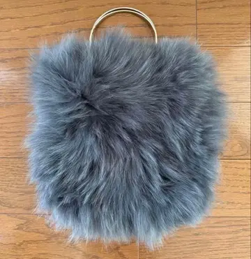 TOMORROWLAND 퍼백 핸드백 그레이