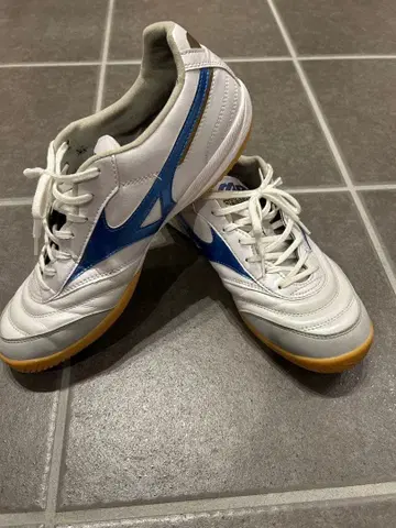 미즈노 모렐리아 화이트/블루 27.5