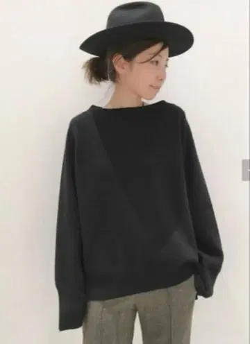 L'Appartement 보트넥 Wide Knit