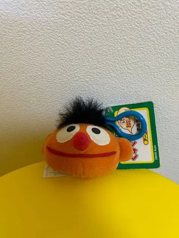 세서미 스트릿 어니 간질간질 키링 봉제 인형 마스코트