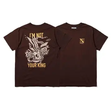 The BONEZ Traditional Tattoo Tee 브라운