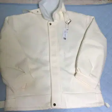 새상품 neos 빅 실루엣 보아 안감 벌룬 슬리브 코트 자켓