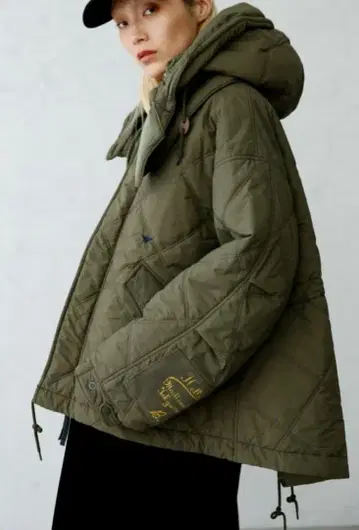 MADISONBLUE MODS COAT SHORT NYLON 퀼팅